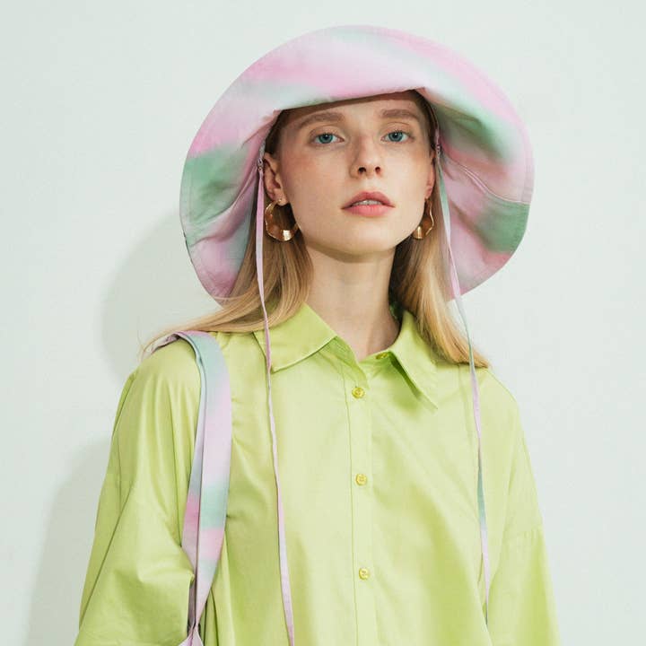 Reversible Sun Hat - Pink for wholesale on Faire3