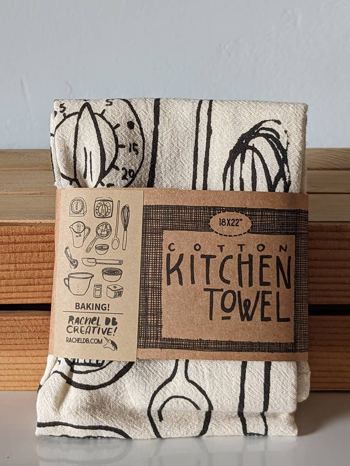 Baking! - 18x22" Kitchen Towel for wholesale by Rachel DB Creative