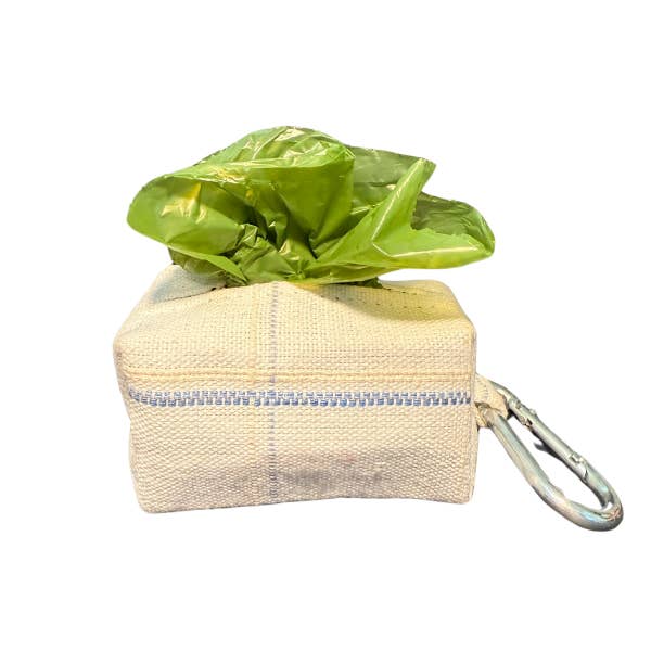 Cloud Nine – Dog Poop Bag Holder, Clip-On & Handwoven for wholesale by Sam & Nala | intentional style for pets & their people