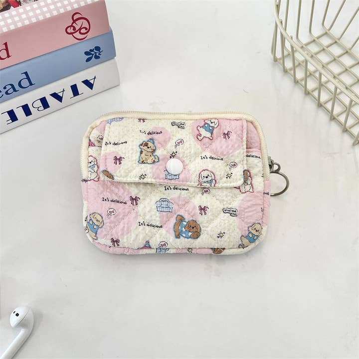 Dipped Shop - Wholesale Wallet - Women's - Cute Print Mini Card Cases Wallets DP25C66512