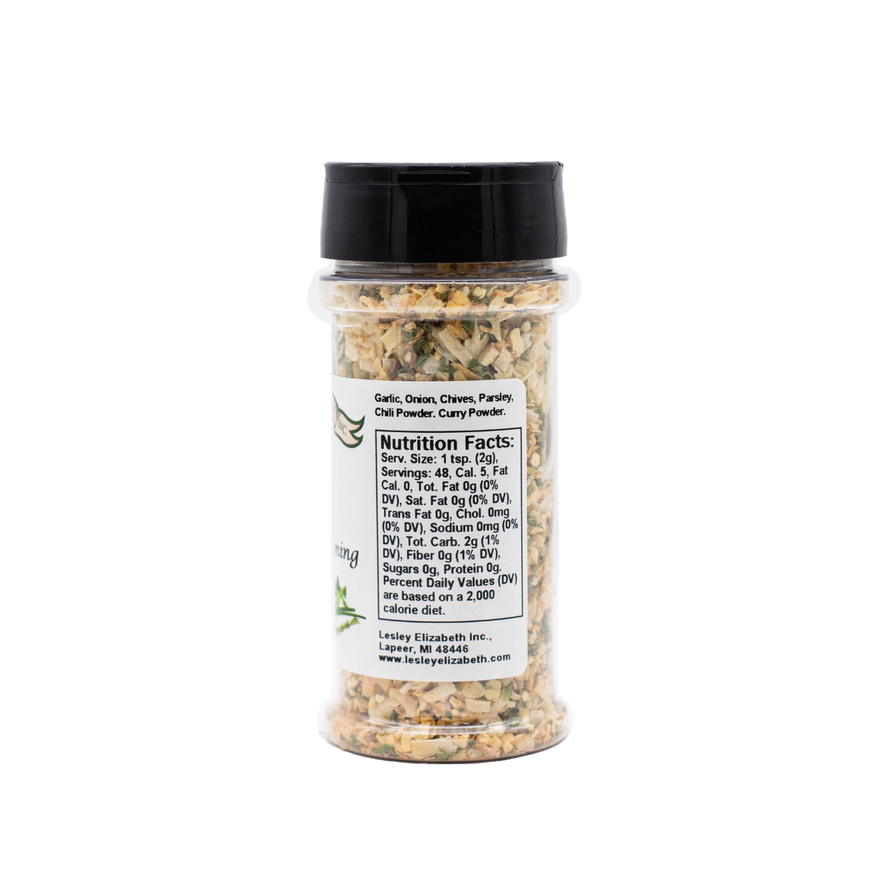 Lesley Elizabeth - Wholesale Dried Spice Mix - Oh! So Garlic – Salt-Free Seasoning (250mL PET)2