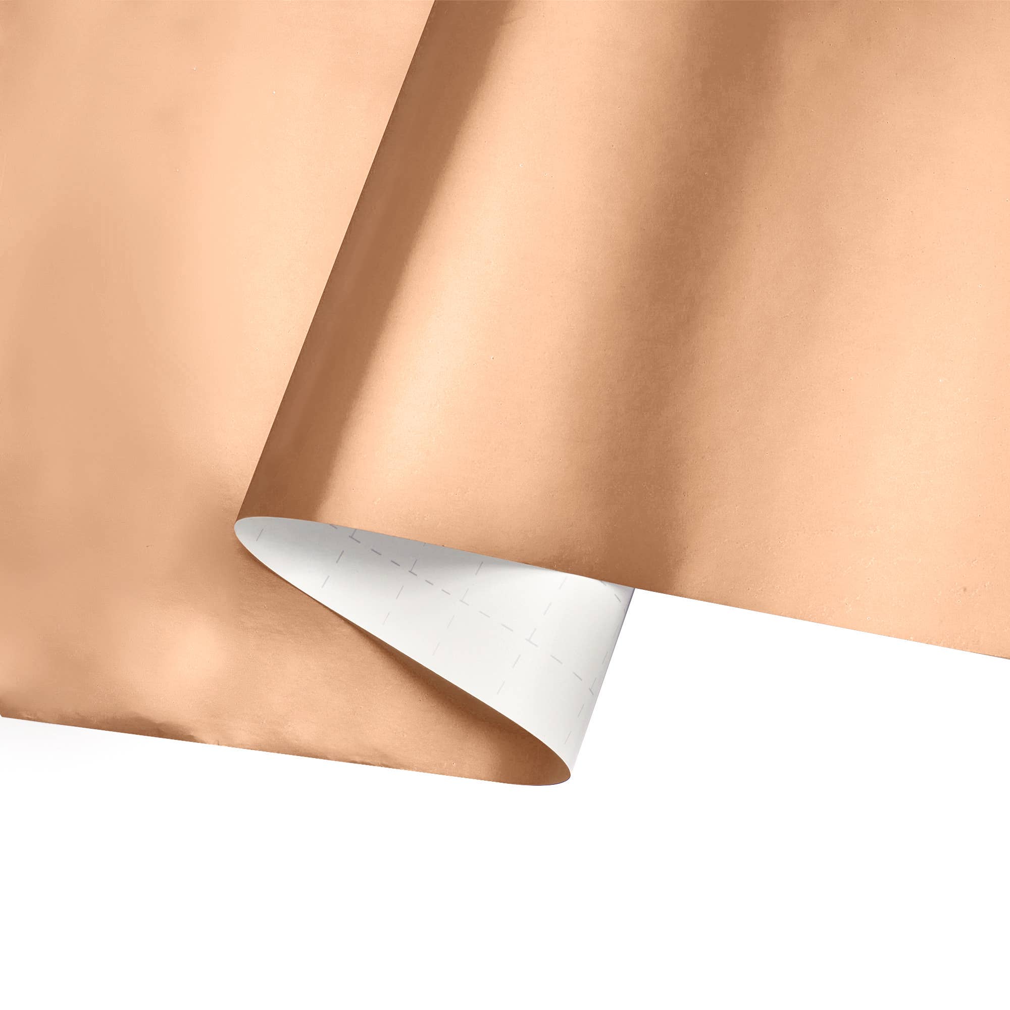 LA Ribbons Wholesale - Wholesale Wrapping Paper Roll - 30" x 417' Wrapping Paper Half Ream | Matte Rose Gold3