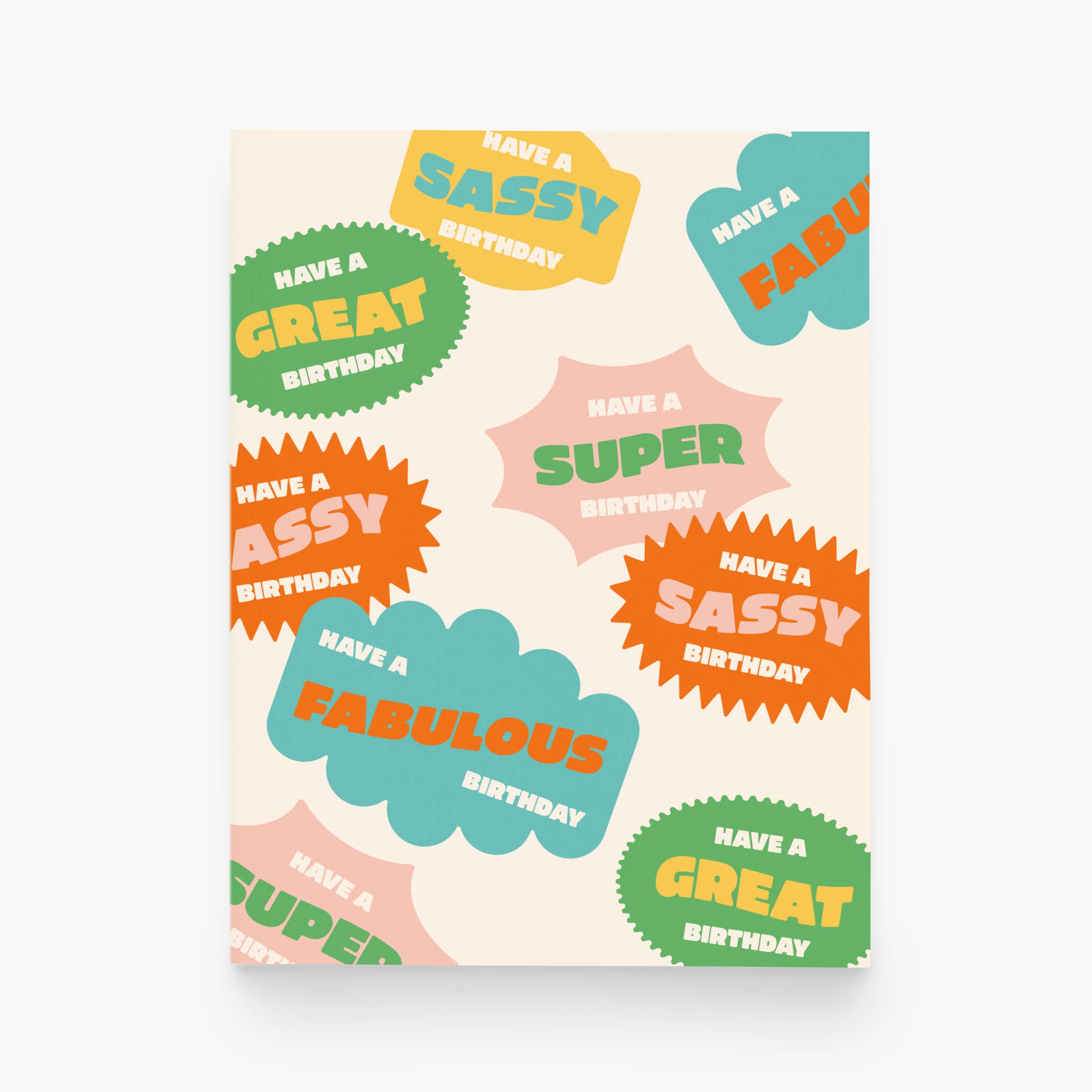 paper&stuff - Venta al por mayor Tarjetas de cumpleaños - Tarjeta de felicitación de cumpleaños Have a Sassy