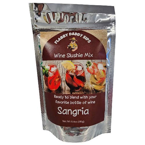 Flabby Daddy Sips - Wholesale Cocktail mix/syrup - Sangria Wine Slushie Mix 3