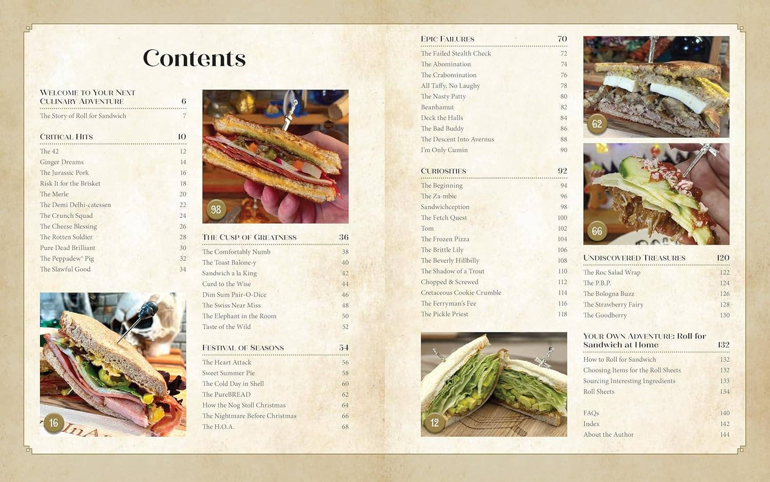 Fox Chapel Publishing - Wholesale Cookbooks & Food - Roll for Sandwich® Cookbook for Gaming Enthusiasts3