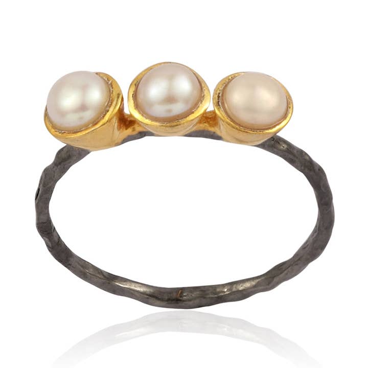 Treisi - Wholesale Multi-Stone Ring - Three wishes ring2