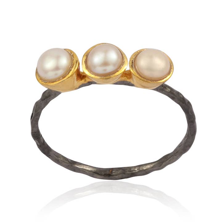 Treisi - Wholesale Multi-Stone Ring - Three wishes ring