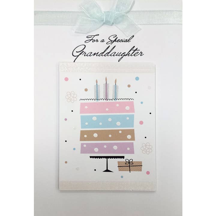 Birthday card - Granddaughter Christian Religious Greetings for wholesale by InterGreet.com