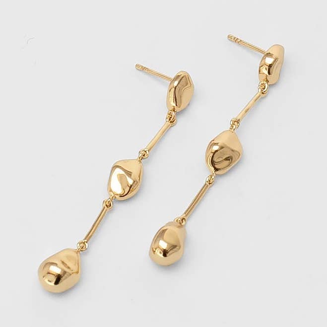 Wolf Circus Jewelry - Wholesale Dangle Earrings - Felipa Earrings in Gold0