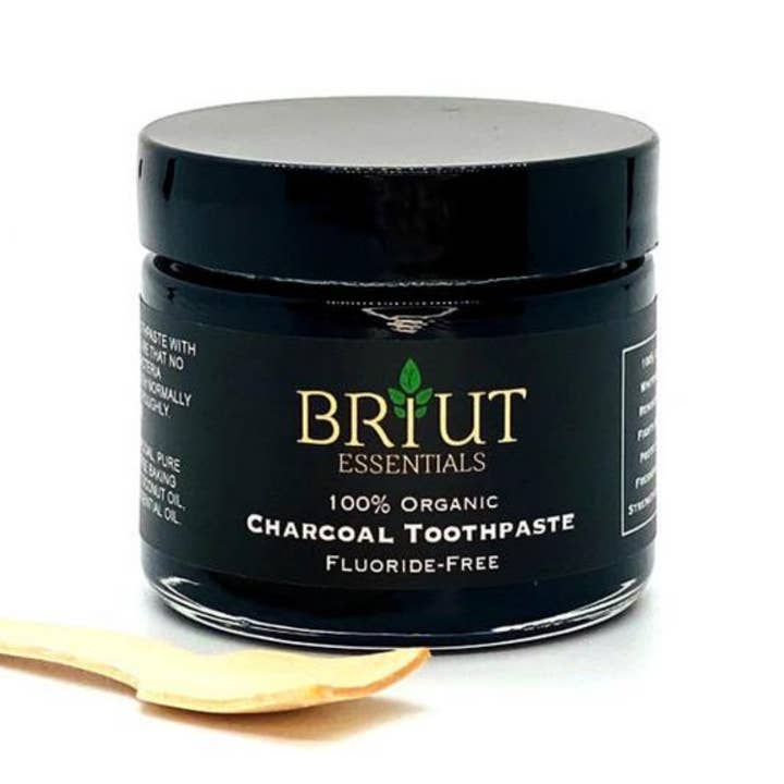 Briut Essentials - Wholesale Toothpaste - Organic Charcoal Smile Brightener