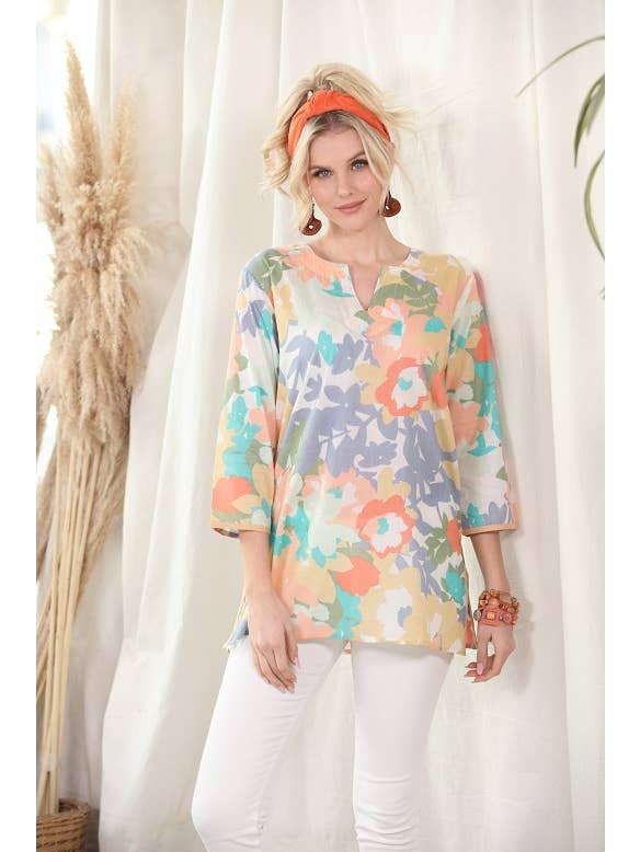 KikiSol - Wholesale Tunic - Women's - Muted Brasilia KikiSol Tunic2