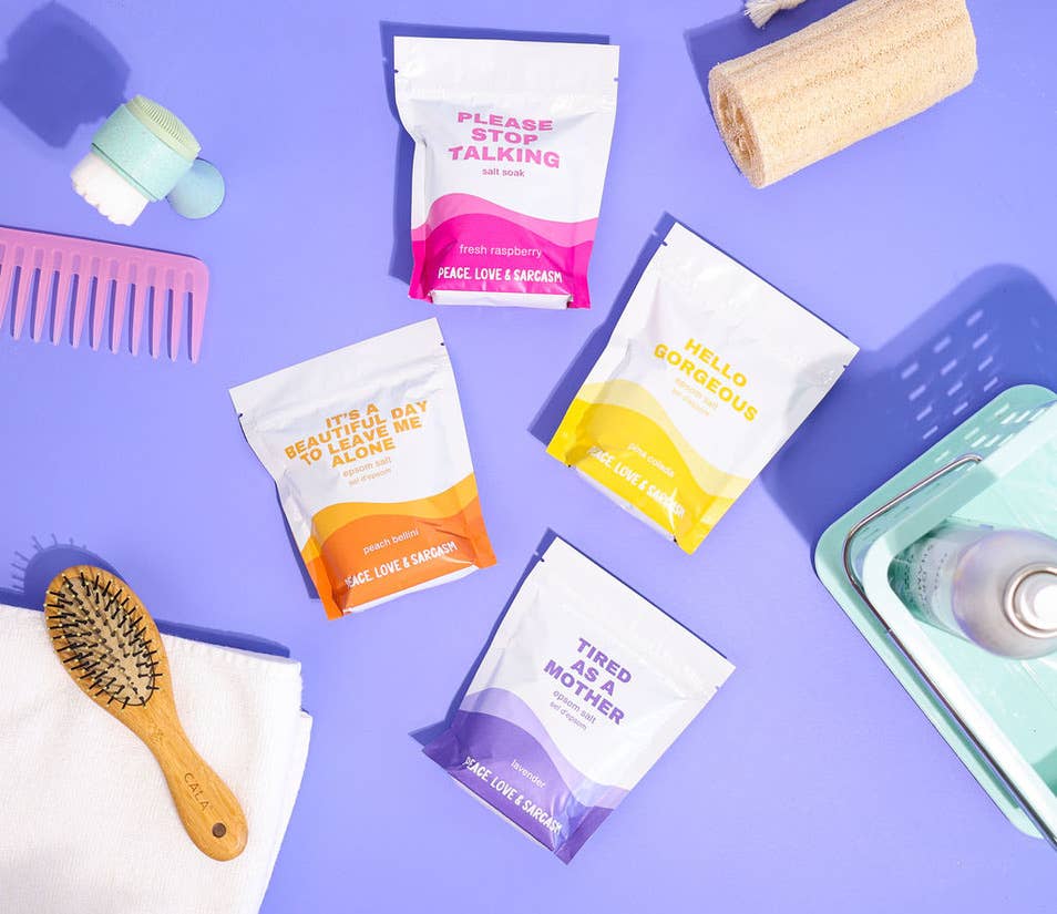 Peace, Love and Sarcasm – Engroshandel Bademælk – Hej smukke Epsom Salt Bath Soak6