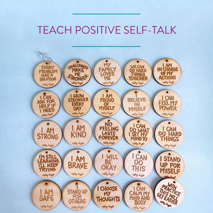 Mighty and Bright – wholesale Keepsake coin/token – Affirmation Tokens for Positive Self-Talk1