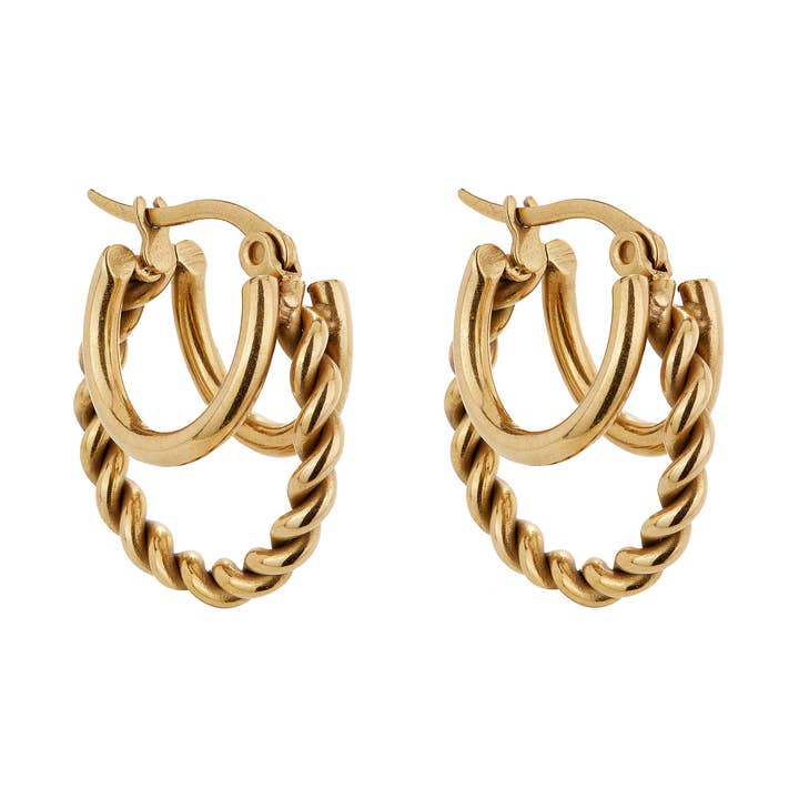 Cerchi dorati a tripla filettatura per la vendita all'ingrosso da parte di Ballinger