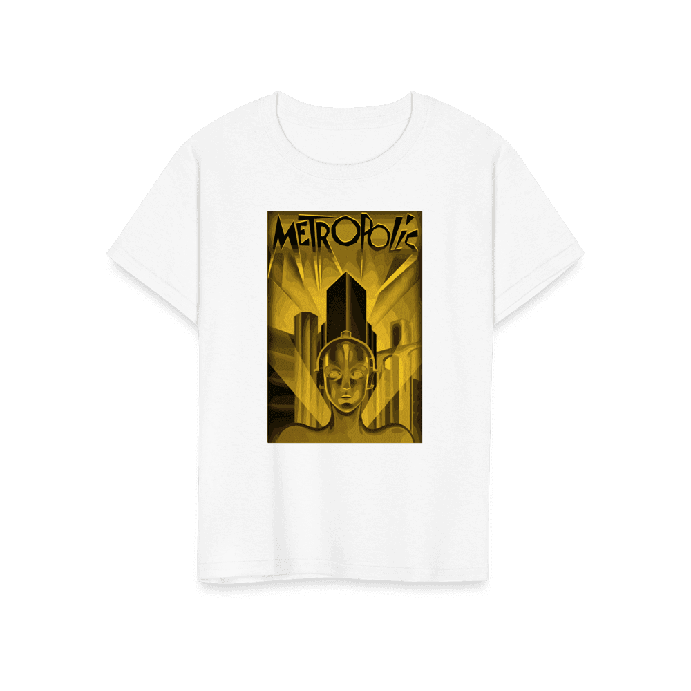 Art-O-Rama Shop – wholesale T-shirt (graphic) – unisex – Metropolis - 1927 Movie Poster Reproduction in Oil Paint T-Shirt16