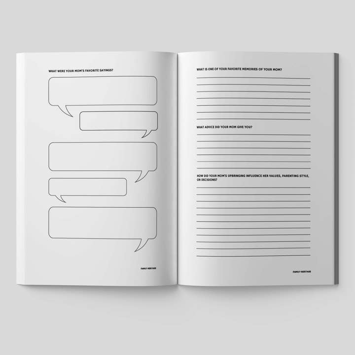 Timeside - Wholesale Journal/Diary - Share Your Story Mom Guided Journal4