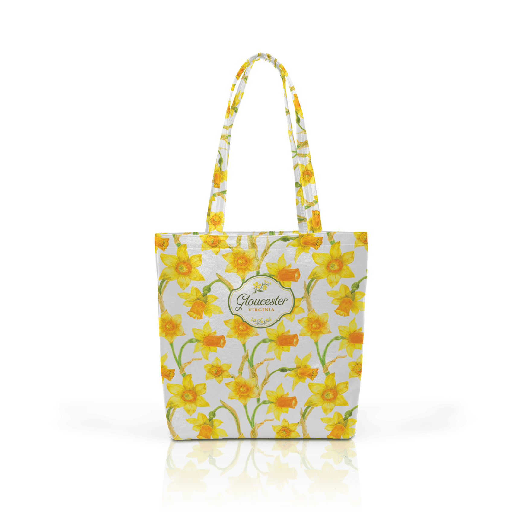 Matrix - Wholesale Tote Bag - Women's - Customizable Vegan Leather Daily Tote: Tropical Floral Daff0