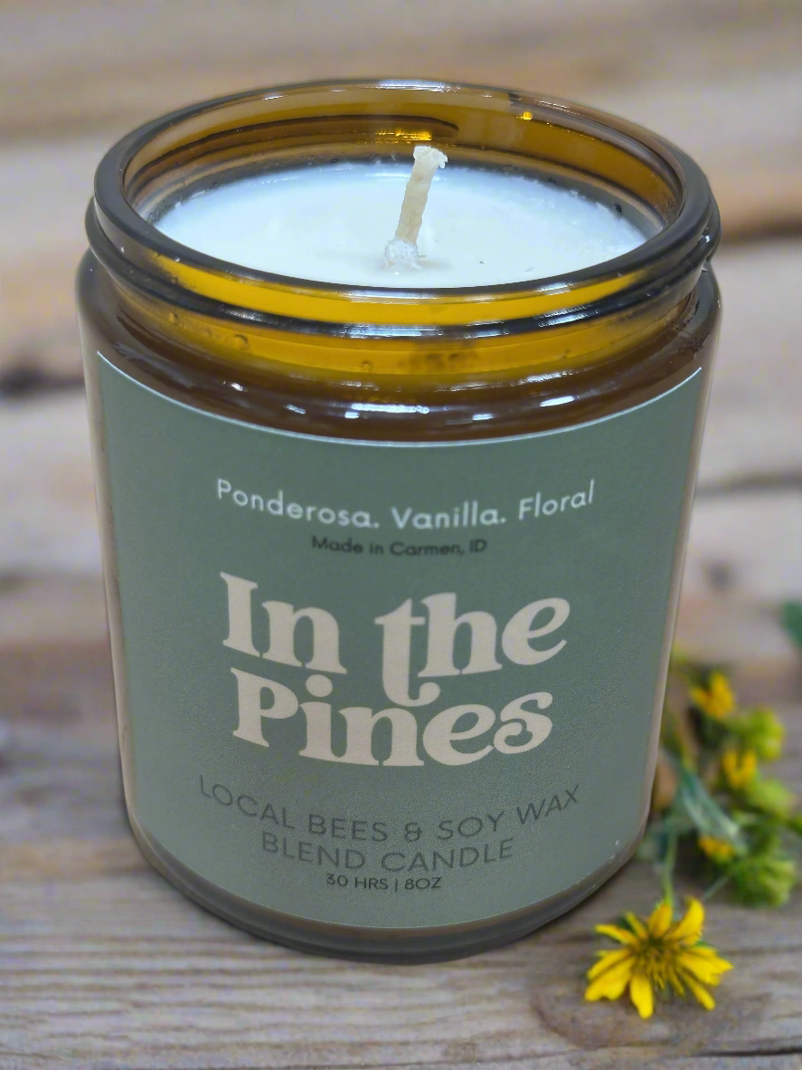 Wild + Co - Wholesale Jar/Filled Candle - In the Pines1