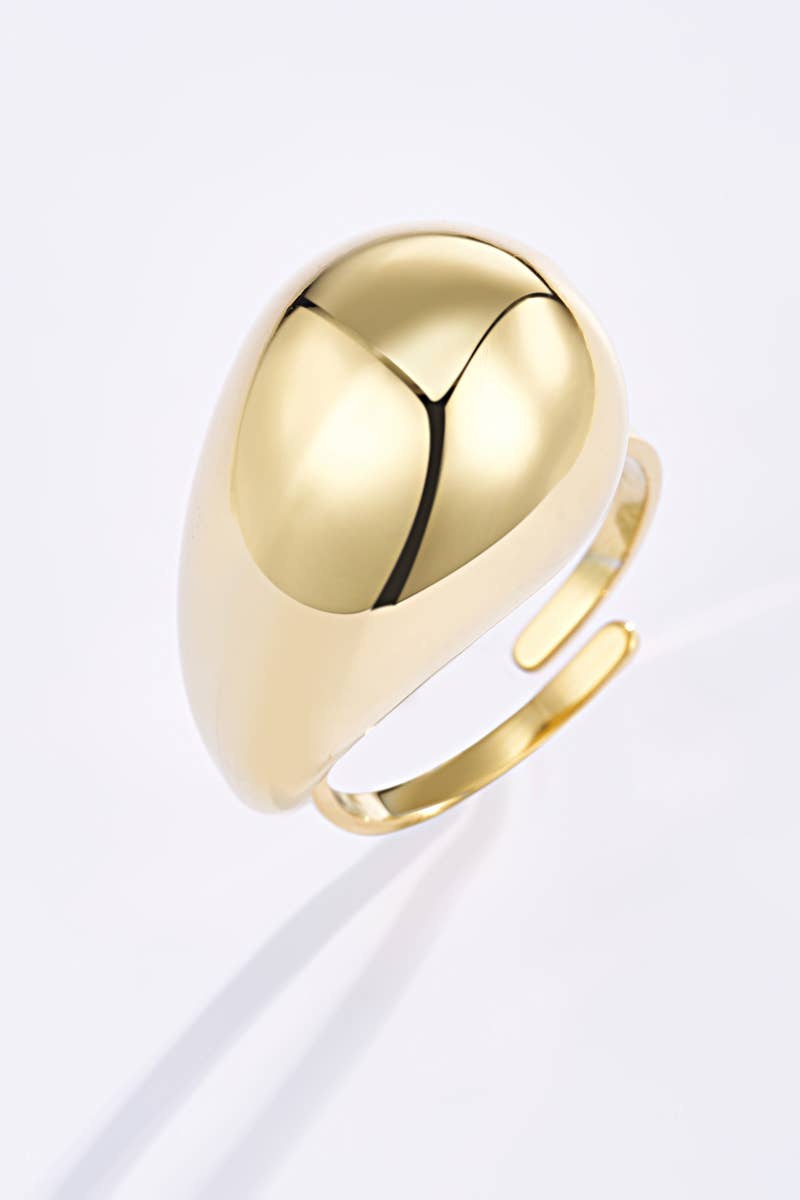 BYREN | ÉLINE L'ATELIER – wholesale Band/Stackad Ring – 424RX20 vattendroppring i rostfritt stål