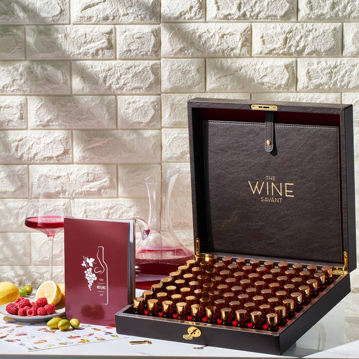 The Wine Savant / Khen Glassware - Wholesale Wine Tool Set - Wine Aroma Kit 80-Fragrance Training Kit for Wine Sommelier