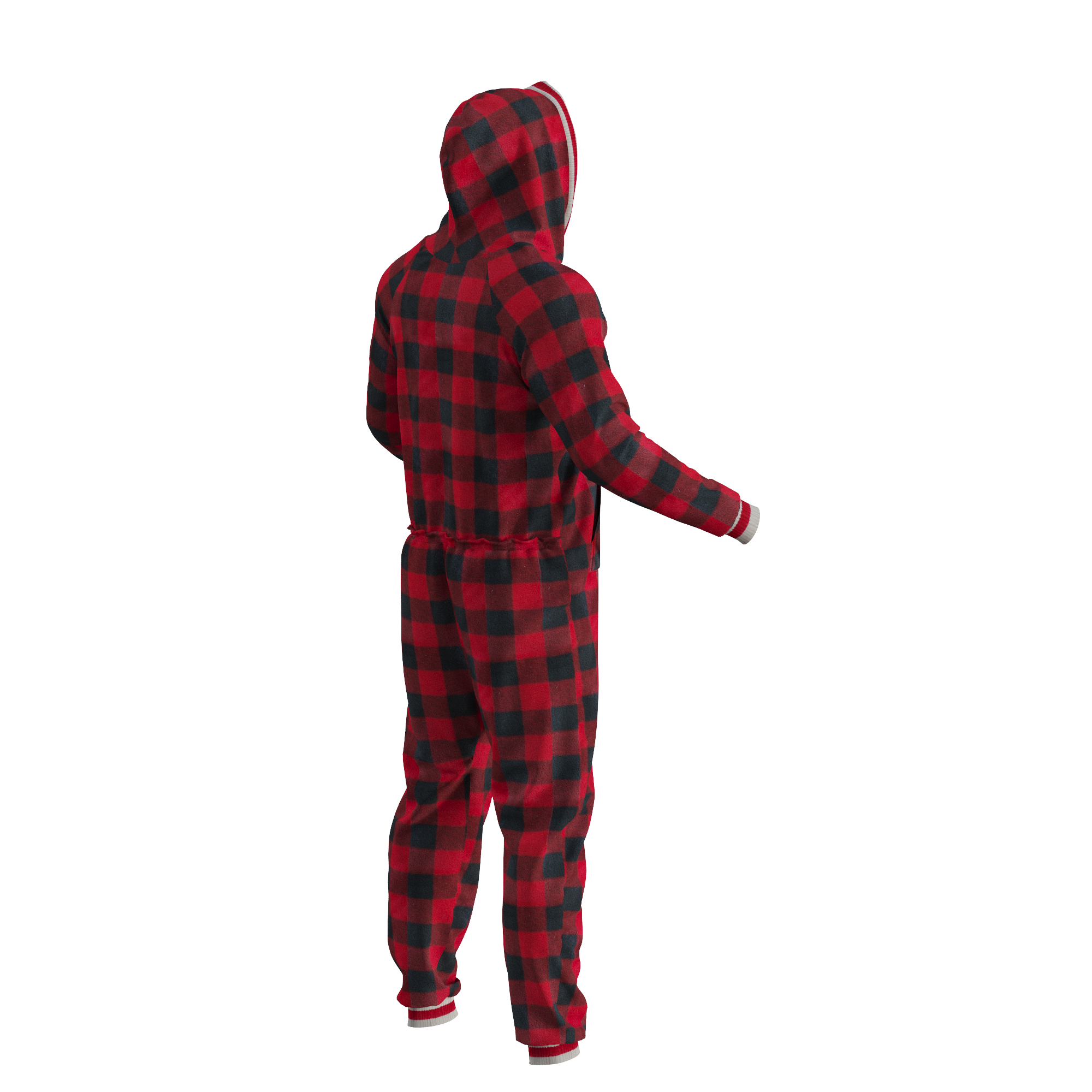 POOK - Wholesale Onesie - Unisex - Pook Onesie - Red (Adult Unisex)9