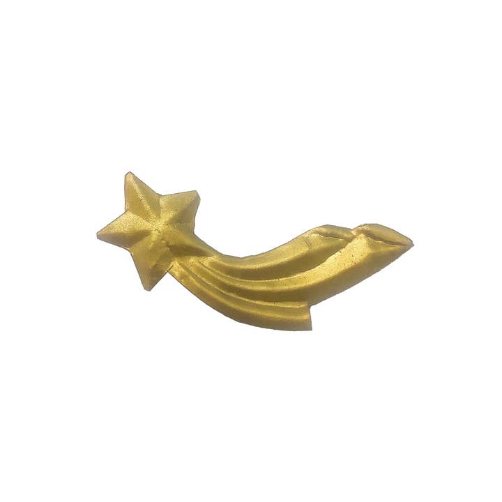 Wall hook - Shooting star candle jewel in brass for wholesale by Maison Lilo