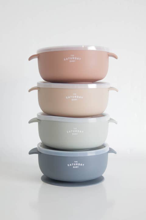 The Saturday Baby - Wholesale Bowl - Kids & Baby - Suction Bowl With Lid41