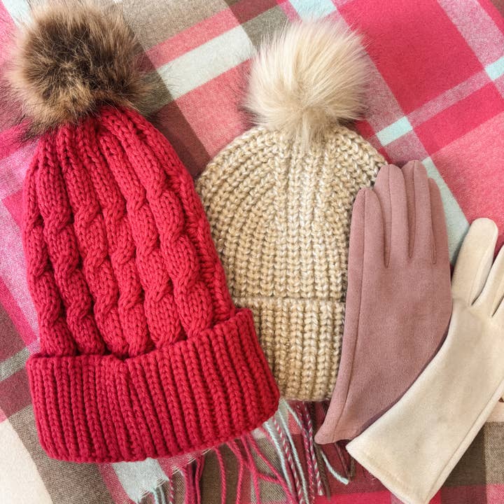 Top It Off - Wholesale Beanie - Women's - Emma Pom Pom Hat - Fall 2025
