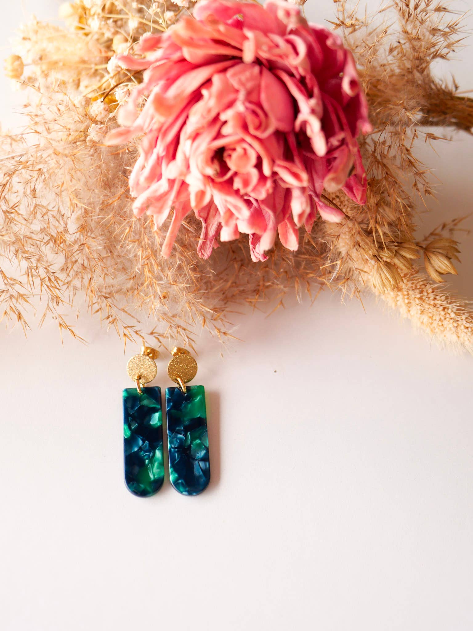 Azeria Création - Vente Boucles d'oreilles pendantes - Boucles d’oreilles Lia5