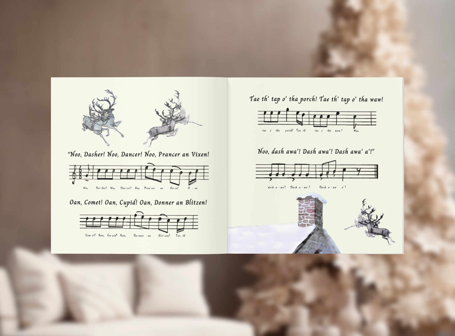 Whirly Bird Book Co. – wholesale Pre-school book (3–5) – The Night Before Christmas in Scotland [Square]2