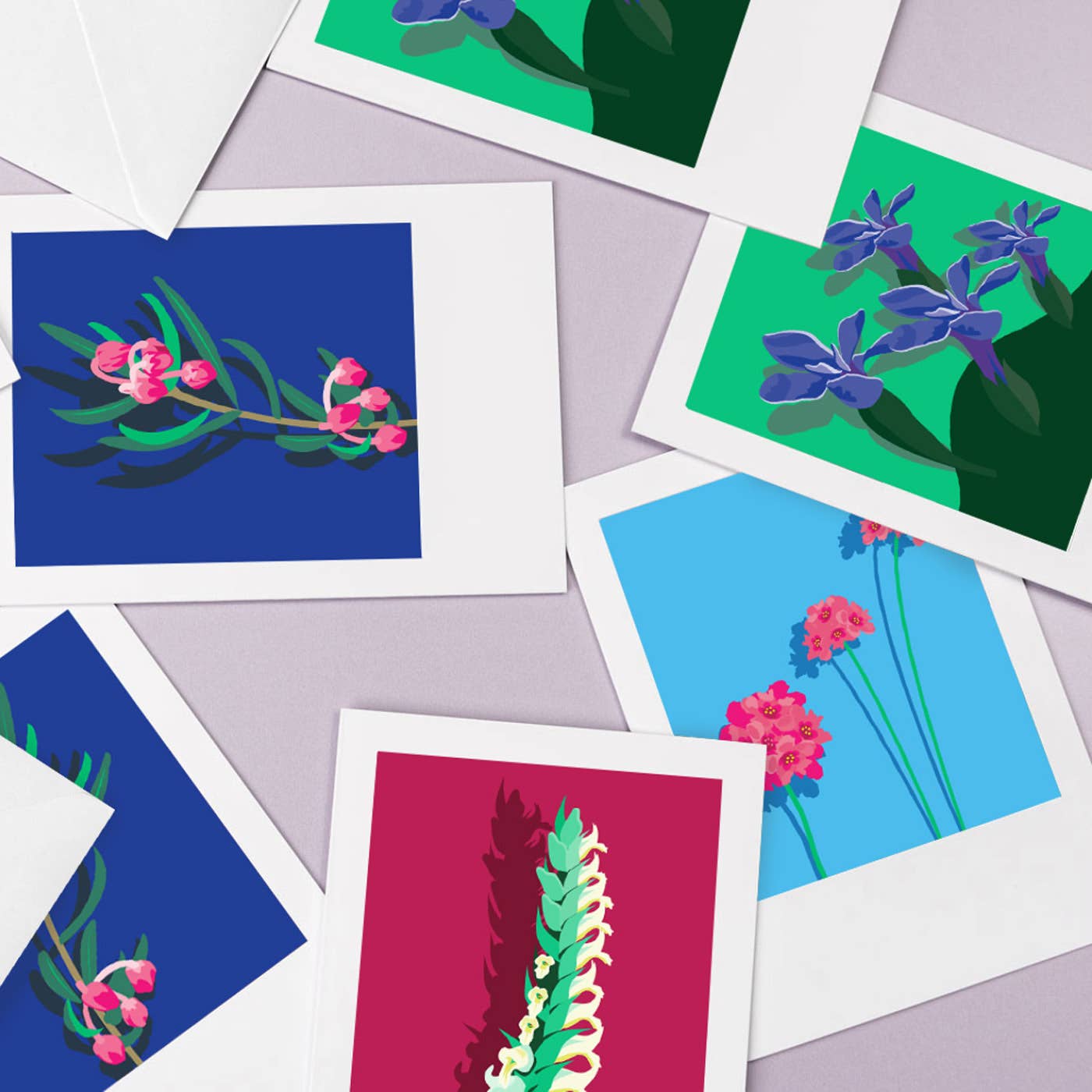 Pawpear - Wholesale Everyday Greeting Card - Sea Thrift Greeting Card3