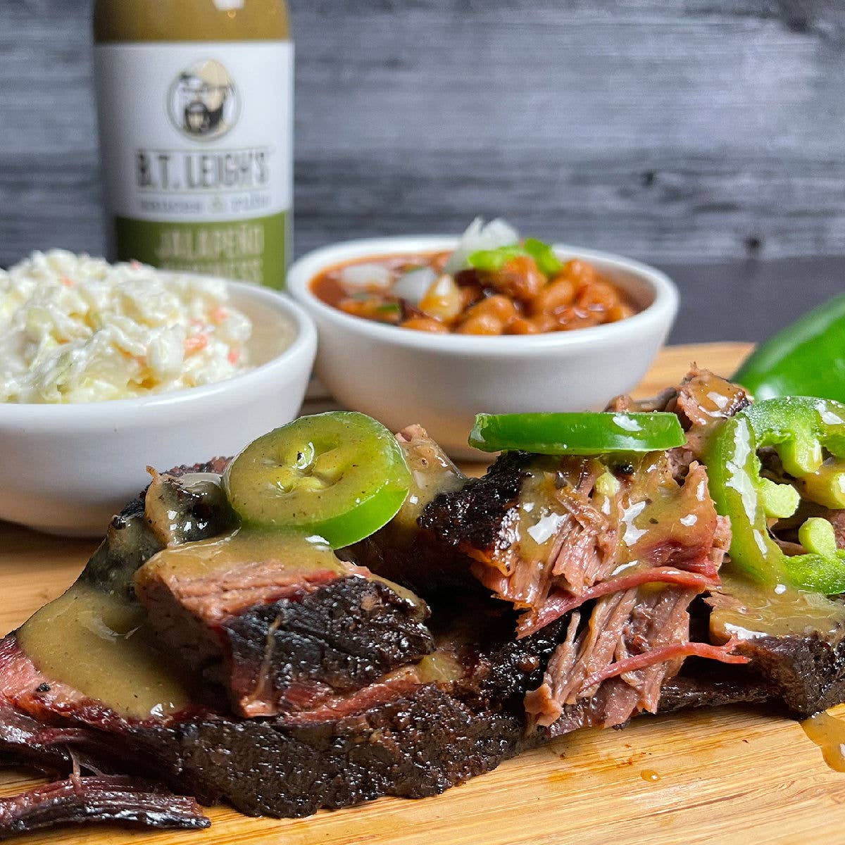 B.T. Leigh's Sauces & Rubs - Wholesale Hot Sauce - Jalapeño Business - Mango Chile Citrus Sauce - 14 oz Bottle5