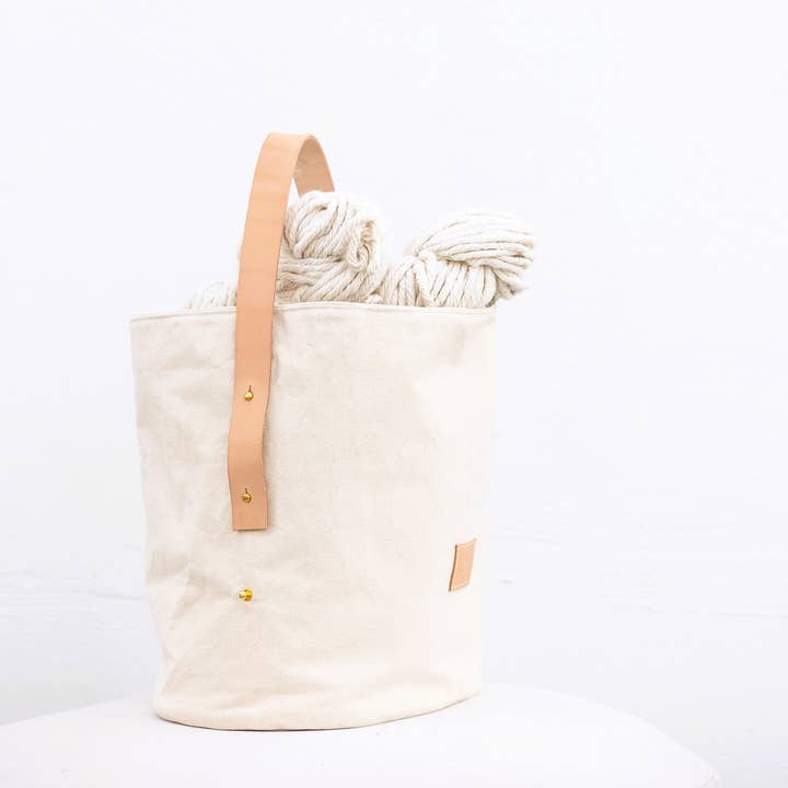 Celina Mancurti, LLC – wholesale Basket – Vida Canvas Basket