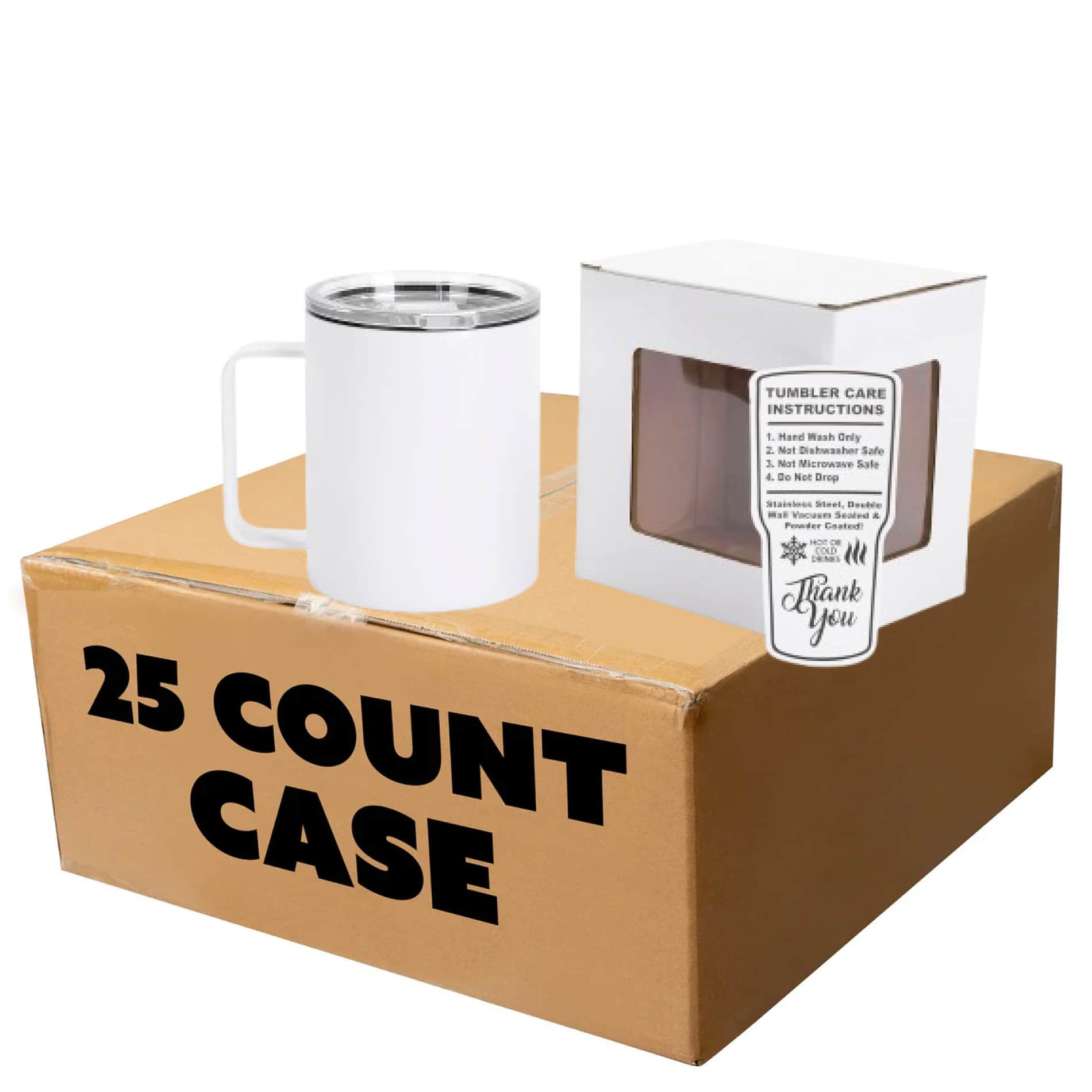 MakerFlo – copos e garrafas térmicas por atacado – Caneca Camper com Revestimento em Pó 12 oz para Gravação a Laser MakerFlo22