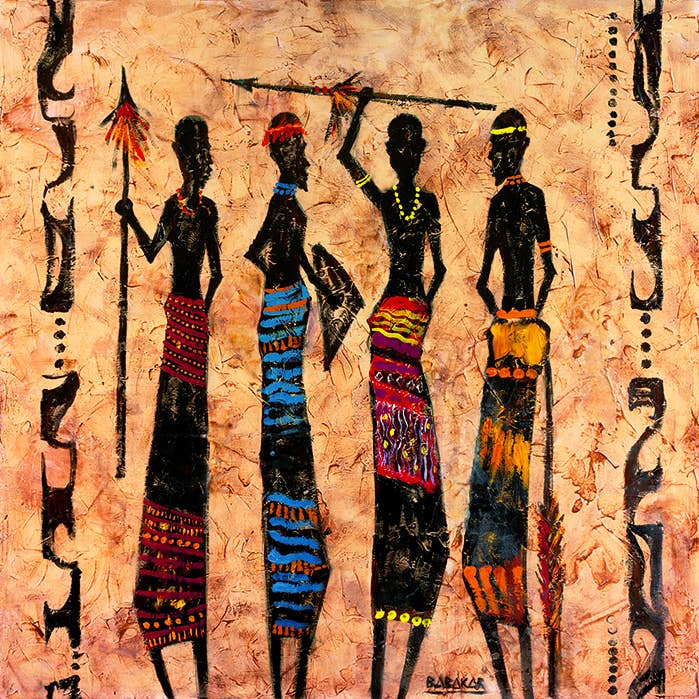 Babakar - Guerreiros Masai da África por atacado de Migneco & Smith