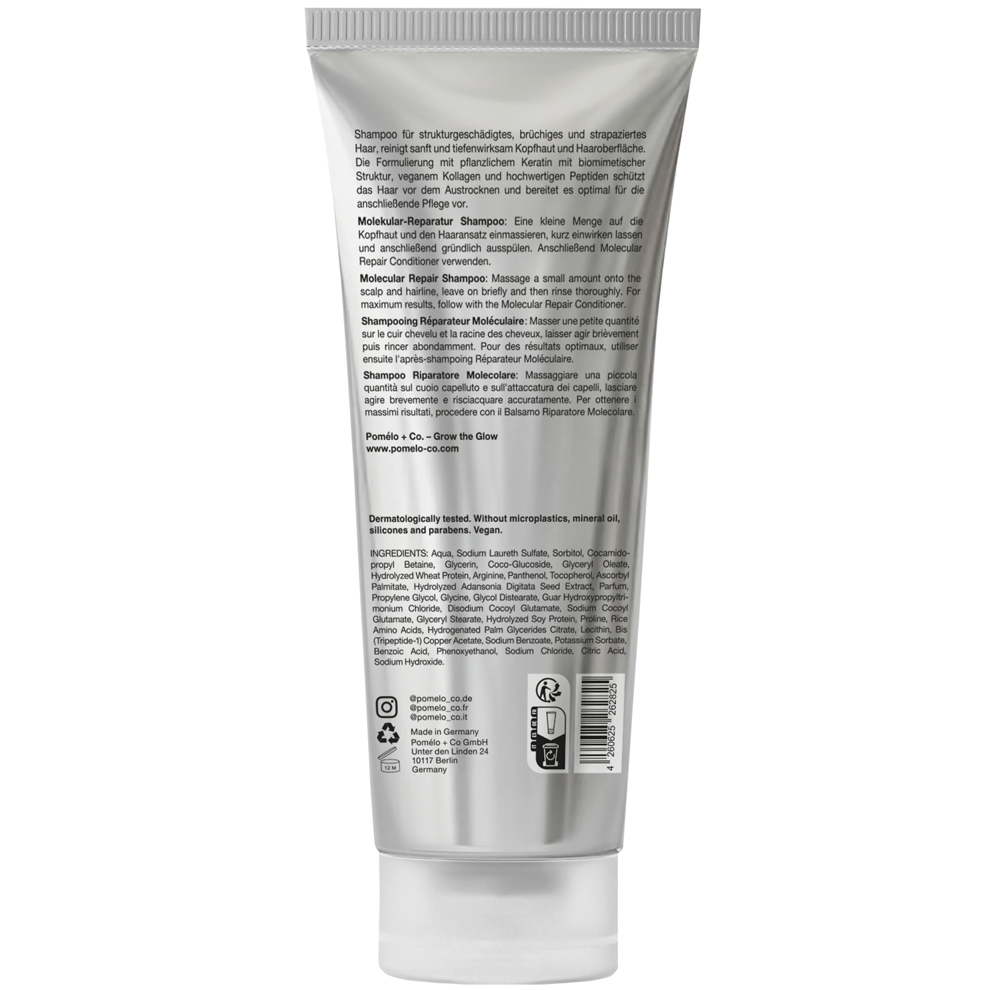 Pomélo+Co. - Wholesale Hair Shampoo - Molecular Repair Shampoo - NEW1