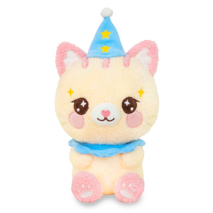 Confettie the Clown Cat (Pastel Birthday Funny Cute Feline) for wholesale by Cuddle Barn, Inc.