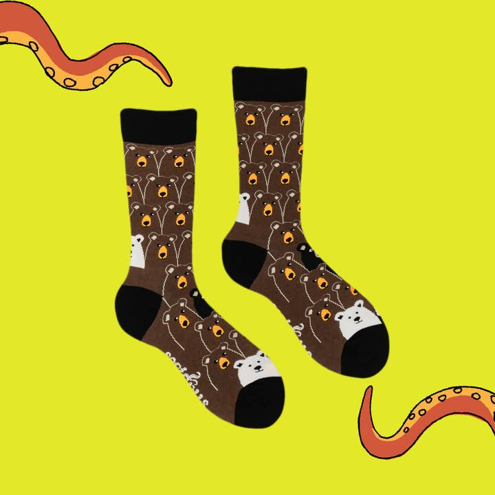 Socktopus – wholesale Socks – Unisex – Bear Hunt Socks5