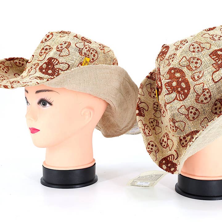 100% Hemp Hippie Handmade Mushroom Print Bohemian Hat and other Purchase Wholesale hippie hats. Free Returns & Net 60 Terms on Faire trending on Faire.