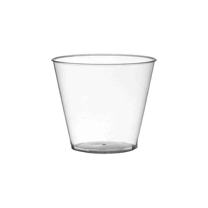 Smarty had a Party - Venta al por mayor Taza desechable - Vasos desechables de plástico transparente de 9 oz - 20 unidades