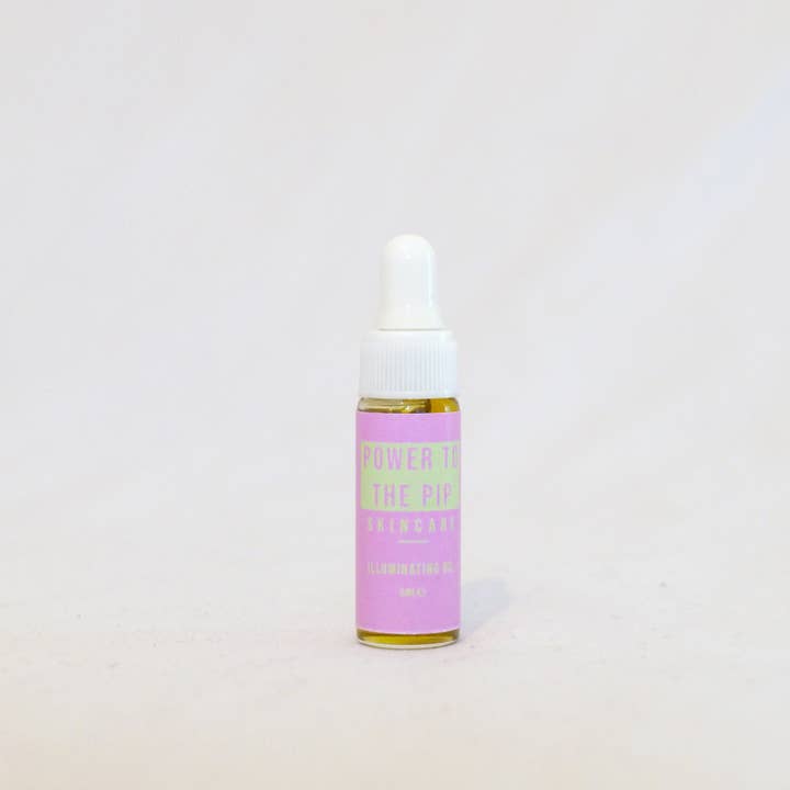 Organic Glow-up Illuminating Facial oil 5ml for wholesale by Powertothepip