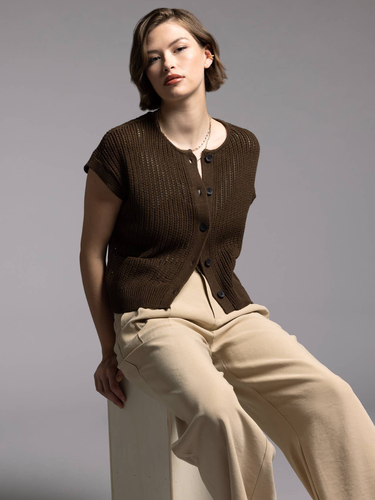 Weekend Los Angeles – wholesale Pants – Women's – Tailored Wide Leg Pants - LACY PANTS11