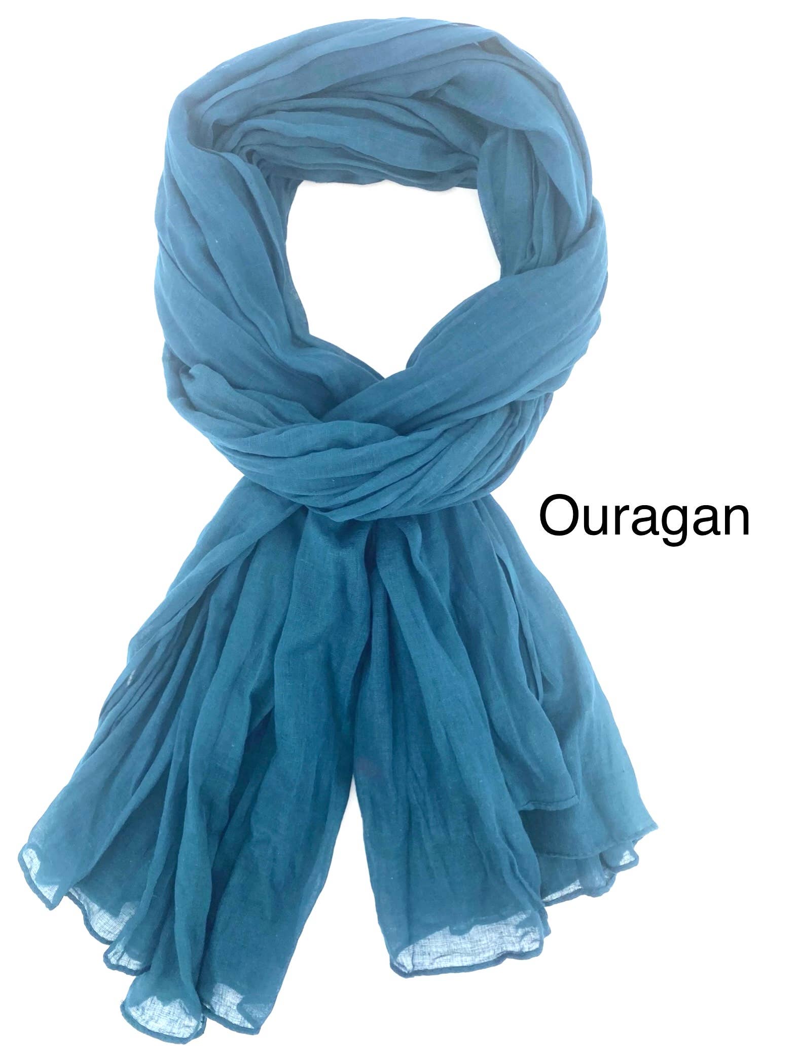 Maison Unik Accessoires - Wholesale Scarf - Unisex - Plain Cheche Scarf 100% Cotton - Unisex - 54 colors47