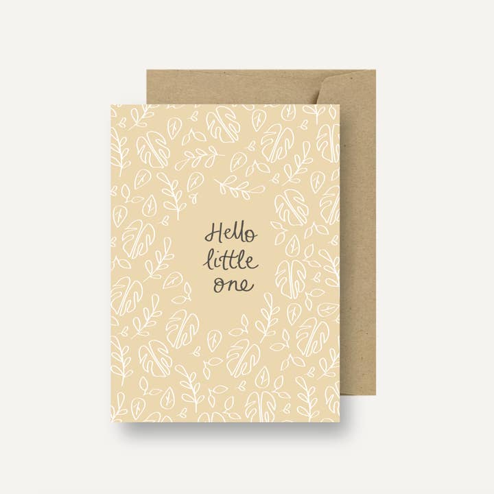 Hello Little One // 4 Pk of Cards for wholesale by treasureinventory