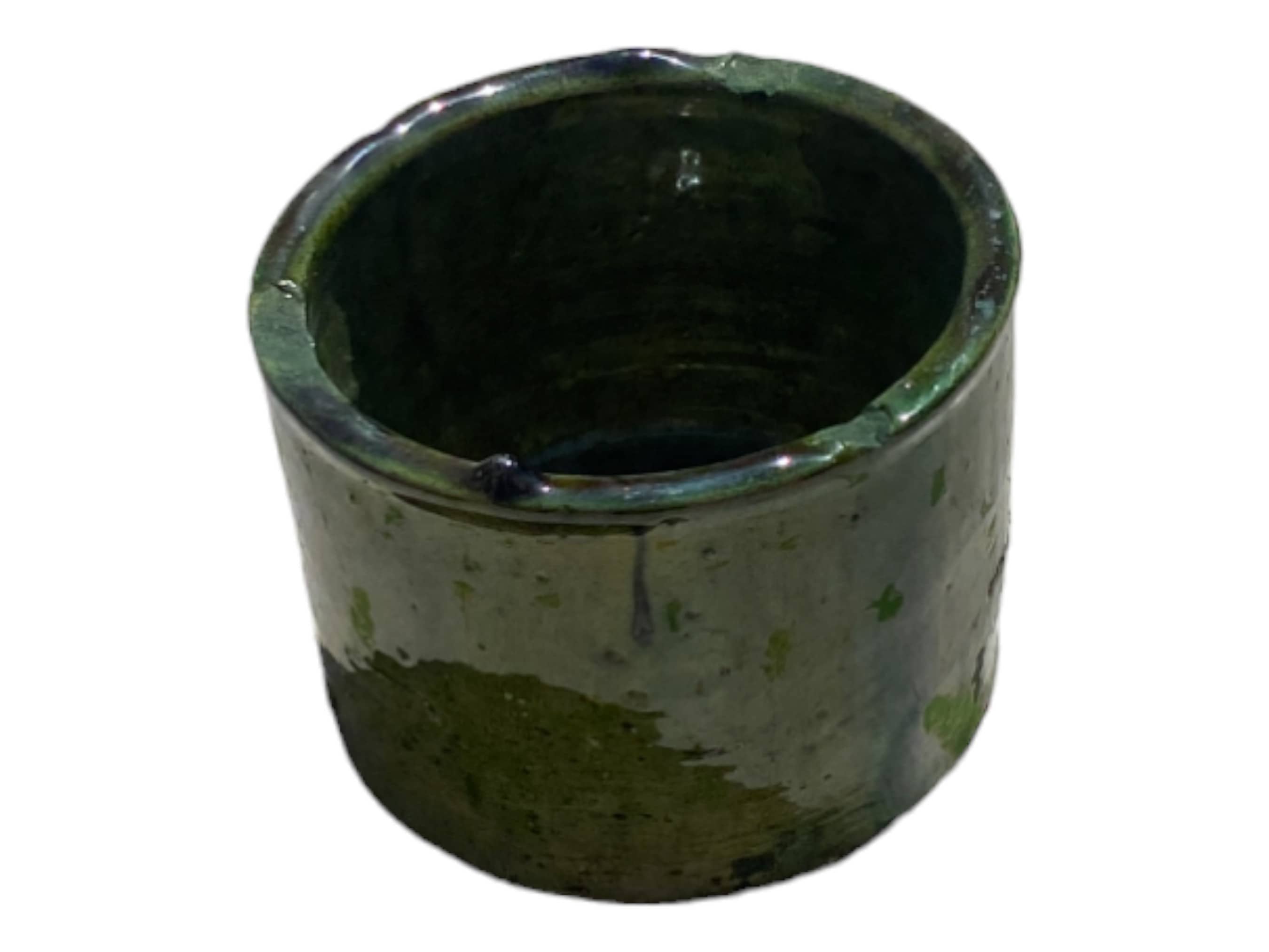 Moroccantastics - Wholesale Plant Pot - Handmade Tamegroute Green Planter / Candle Vessel4