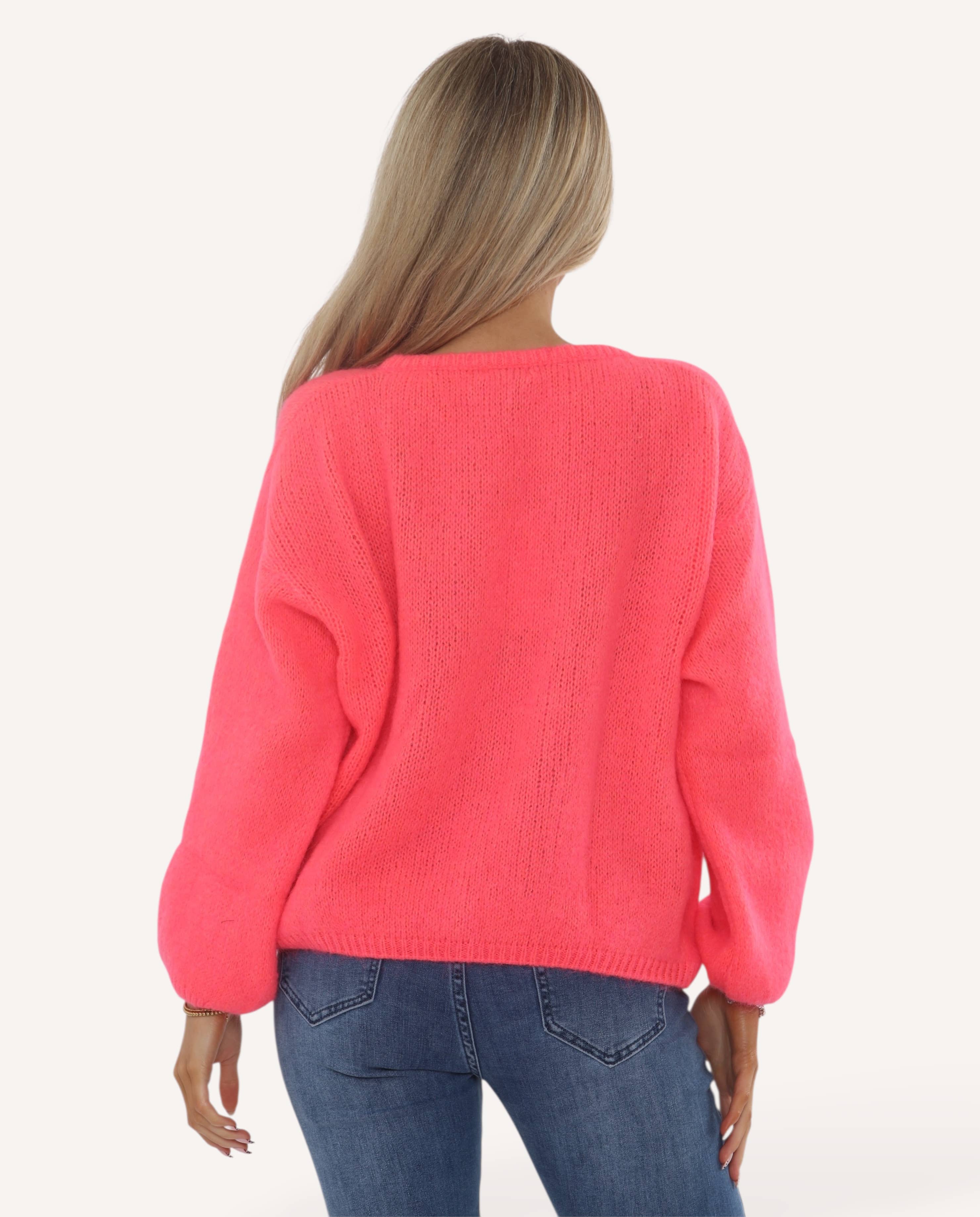 Terminal 1 Clothing – wholesale Kofta - Dam – Cardigan i mohairblandning med knappar fram29