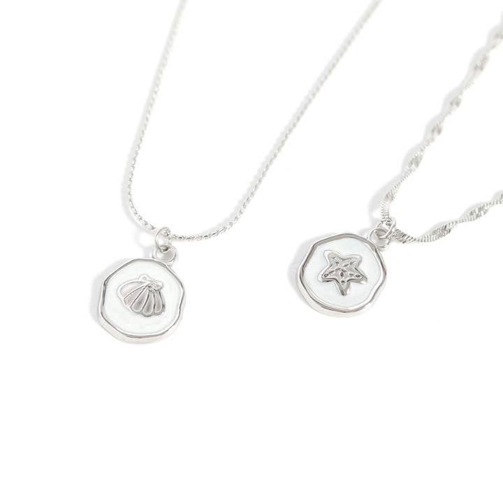 WJW - Wholesale Individual Charm/Pendant - 18K Gold PVD Sea Life Epoxy Charm Set (24pc)5