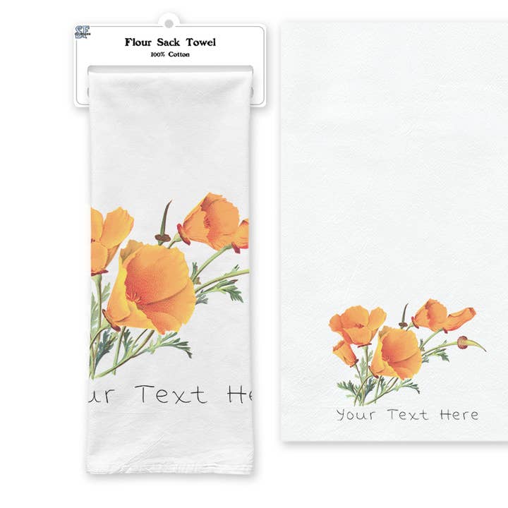 SF Mercantile - Wholesale Tea Towel - Customizable Flour Sack Tea Towel 22" x 36"14