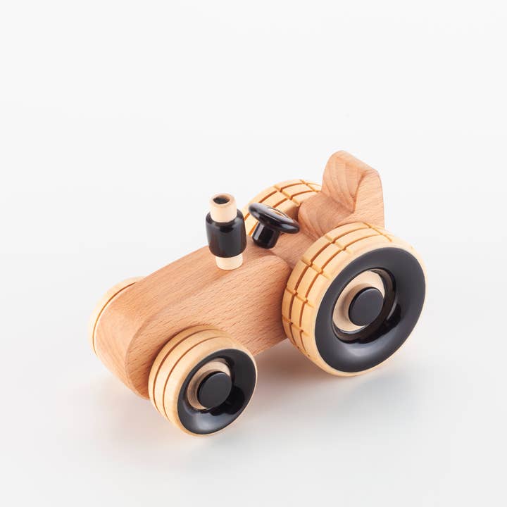Storytelling Products by Mark Hachmann Consulthink UG - Wholesale Wood Toy - Kids - Wooden Tractor Black2