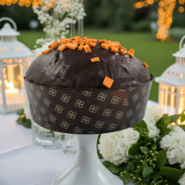 Siciliansk panettone med chokolade og appelsin for engroshandel hos The Sicily Essence